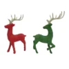Transpac Resin Wicker Texture Deer Figurine Set Of 2 Decorative Christmas Tabletop Decor For Indoor Use And Gift Giving -Northlight Shop GUEST 6ea9acbf a550 4842 b3ac f33109220a93