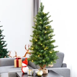 Costway 3Ft Pre-Lit Spruce Tabletop Christmas Tree Lights Timer -Northlight Shop GUEST 6f035954 6164 43f8 a2d9 96b9a3ea7528