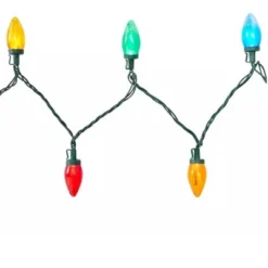 GE StayBright 25 LED C-9 Christmas Lights Multi Color With Green Wire 12-FT 7 GE StayBright 25 LED C-9 Christmas Lights Multi Color With Green Wire 12-FT -Northlight Shop GUEST 70492f57 a0af 4e25 a29f ac7280b4bd87