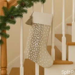 Split P Axis Spotted Tan Stocking -Northlight Shop GUEST 70977a97 c46f 4957 965a f3d2fb1d59e3