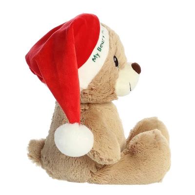 Aurora Medium My Beary 1st Christmas Precious Moments Festive Stuffed Animal Brown 12" 4 Aurora Medium My Beary 1st Christmas Precious Moments Festive Stuffed Animal Brown 12" - Image 2