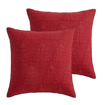O Christmas Tree Euro Sham Set Of 2 - Levtex Home 6 O Christmas Tree Euro Sham Set Of 2 - Levtex Home - Image 4