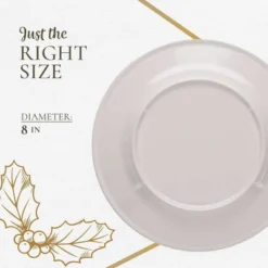 Spode Christmas Tree Melamine Salad Plate (Set Of 4) - 8 Inch Shatterproof Serving Plate - Festive Tableware, Dishwasher Safe Dinnerware -Northlight Shop GUEST 751cfcff b912 429c b6f6 c02f60f5c4c4