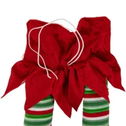 Northlight Striped Plush Elf Legs Christmas Decorations - 19" - Red And Green - Set Of 2 -Northlight Shop GUEST 75de7e79 5d96 44a5 99b3 b0ab8a00aa60