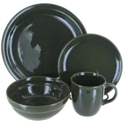 Blue Rose Polish Pottery Zaklady Dinnerware (4 PC) -Northlight Shop GUEST 75f050c9 d7e4 43fa 89ac 71cb2bd6bb00