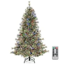 Costway 6/7.5/9 FT Artificial Christmas Tree With 360° Quick Power Connector 598/1086/1714 Pine Needles 23 Costway 6/7.5/9 FT Artificial Christmas Tree With 360° Quick Power Connector 598/1086/1714 Pine Needles -Northlight Shop GUEST 77e69310 b06b 42a8 8c31 6b5016d57a6e
