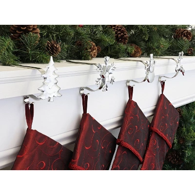 Original MantleClip Icons Silver Assorted 3 Original MantleClip Icons Silver Assorted