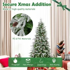 Costway 6/7.5/9 FT Artificial Christmas Tree Hinged Xmas Tree With 765/1135/1871 Branch Tips 280/470/690 Lights 16 Costway 6/7.5/9 FT Artificial Christmas Tree Hinged Xmas Tree With 765/1135/1871 Branch Tips 280/470/690 Lights -Northlight Shop GUEST 7a9bb23a 5707 43b0 8db4 e91cc1e23d6f