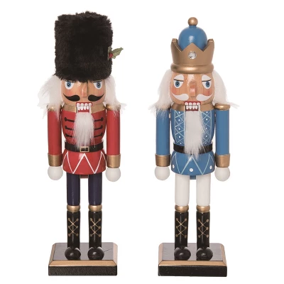 Transpac Christmas Wood Traditional Nutcracker Set Of 2 Christmas Home Decorations 3 Transpac Christmas Wood Traditional Nutcracker Set Of 2 Christmas Home Decorations