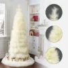 LuxenHome 6Ft Holiday Slim Artificial Pampas Grass Tree In Natural Ivory Beige -Northlight Shop GUEST 869521a3 18ee 4551 af2d 560d8d57f66e