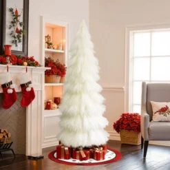 LuxenHome 6Ft Holiday Artificial Pampas Grass Tree In Natural Ivory Beige -Northlight Shop GUEST 8879ec02 8354 4f68 b759 68f2ef9d4fda