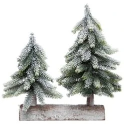 Northlight Frosted Pine Tree Duo Christmas Decoration - 12" - Unlit 10 Northlight Frosted Pine Tree Duo Christmas Decoration - 12" - Unlit -Northlight Shop GUEST 88c896f3 7eb9 4736 809c 7028f34075d3
