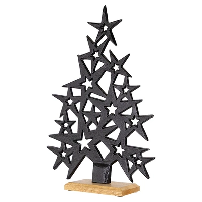 Northlight Super Star Tree Metal Christmas Decoration - 16.5" 4 Northlight Super Star Tree Metal Christmas Decoration - 16.5" - Image 2
