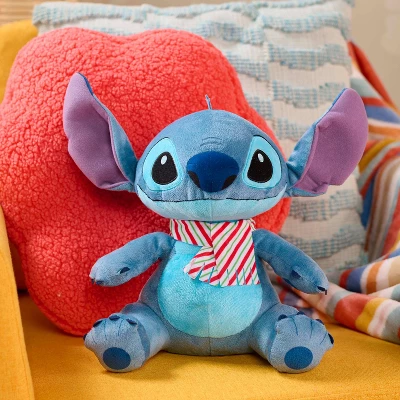 Disney Lilo & Stitch Holiday Large Plush: Polyester Character Stuffed Animal 4 Disney Lilo & Stitch Holiday Large Plush: Polyester Character Stuffed Animal - Image 2