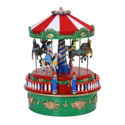 Mr. Christmas Animated Mini Carnival Music Box Christmas Decoration -Northlight Shop GUEST 8ef081e8 b3a1 491e b6bc de39f109428b