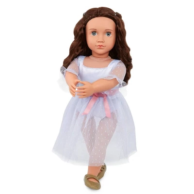 Our Generation Clara With Mini Nutcracker 18" Ballerina Doll 5 Our Generation Clara With Mini Nutcracker 18" Ballerina Doll - Image 3