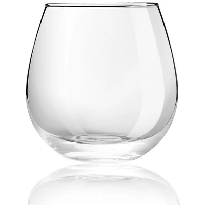 JoyJolt Spirits Stemless Wine Glasses For White Or Red Wine - Set Of 8 -15-Ounces 6 JoyJolt Spirits Stemless Wine Glasses For White Or Red Wine - Set Of 8 -15-Ounces - Image 4