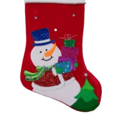 Northlight 20.5" Red And White Embroidered Snowman With Glitter Christmas Stocking 10 Northlight 20.5" Red And White Embroidered Snowman With Glitter Christmas Stocking -Northlight Shop GUEST 92171744 9265 4fe2 8a7d bebede3e856b