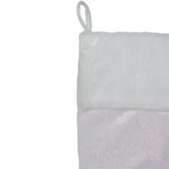 Northlight 20.5" Iridescent Glitter Snowflake Print Christmas Stocking With Faux Fur Cuff 7 Northlight 20.5" Iridescent Glitter Snowflake Print Christmas Stocking With Faux Fur Cuff -Northlight Shop GUEST 99f73b69 7fa4 46bb bb12 76d554e4a5f5
