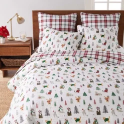 Meowy Christmas Quilt Set - Levtex Home -Northlight Shop GUEST 9b4a61cc f387 4667 afbe b16f11b0b1f7