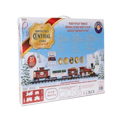 Lionel North Pole Central RTP Set With Bluetooth: Battery Operated Plastic Train Playset, 37 Pieces 13 Lionel North Pole Central RTP Set With Bluetooth: Battery Operated Plastic Train Playset, 37 Pieces - Image 11