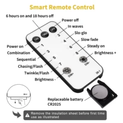 Itopfox 33ft 100 LED Globe String Lights With Remote, 8 Modes Fairy Lights For Indoor Outdoor Party Wedding Christmas Tree Decor, Warm White -Northlight Shop GUEST 9e869bab ddb8 4139 b67d 677484a809c0