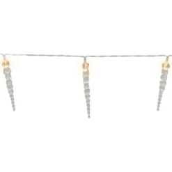 Northlight Icicle String Christmas Light Set - Warm White - 4.5' Clear Wire - 10ct 10 Northlight Icicle String Christmas Light Set - Warm White - 4.5' Clear Wire - 10ct -Northlight Shop GUEST a03f8b7a 3d10 4dbc a3c4 97e2955dcf6c