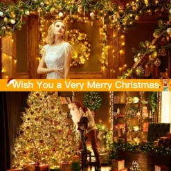 Ollny 400 LED Warm White Christmas Lights (Green Cable, Plug In, 8 Modes) 19 Ollny 400 LED Warm White Christmas Lights (Green Cable, Plug In, 8 Modes) -Northlight Shop GUEST a3274ec9 7328 436c ad3f 49ee2ccabf93