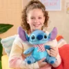 Disney Lilo & Stitch Holiday Large Plush: Polyester Character Stuffed Animal