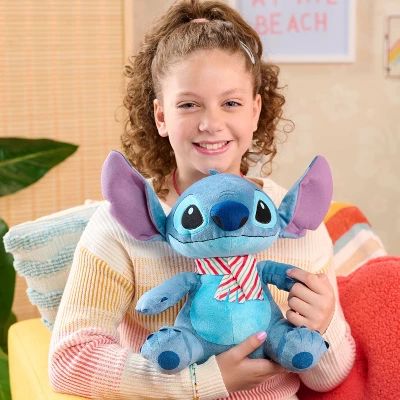 Disney Lilo & Stitch Holiday Large Plush: Polyester Character Stuffed Animal 3 Disney Lilo & Stitch Holiday Large Plush: Polyester Character Stuffed Animal