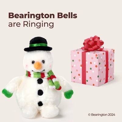 Bearington Snowball The Plush Snowman, Stuffed Snowman, 7 Inch Christmas Plushies, Ideal Christmas Stuffed Animals Gift For Kids 5 Bearington Snowball The Plush Snowman, Stuffed Snowman, 7 Inch Christmas Plushies, Ideal Christmas Stuffed Animals Gift For Kids - Image 3