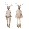 Transpac Plush Elegant Reindeer Shelf Sitter Set Of 2 - Festive Christmas Decorative Objects For Holiday Cheer -Northlight Shop GUEST a4961114 c634 4511 9858 1cadbc316f05