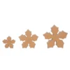 Transpac Set Of 3 Natural Wood Snowflake Decor - Resin Christmas Decorative Objects For Holiday Home Decor -Northlight Shop GUEST a6633a37 6e3b 4c7b bf3a 5cf96e39d772