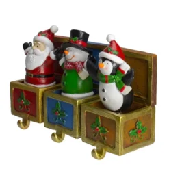 Northlight Santa Snowman And Penguin In Gift Boxes Christmas Stocking Holders - Set Of 3 - 6" -Northlight Shop GUEST a684e098 9ad1 46b0 b9fa d273f0e63bb3