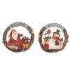 Transpac Plywood Santa And Snowman Wreath Decor Set Of 2 Christmas Home Decorations For Festive Holiday Cheer 2 Transpac Plywood Santa And Snowman Wreath Decor Set Of 2 Christmas Home Decorations For Festive Holiday Cheer -Northlight Shop GUEST a8fee8ef 2773 4706 ae0f b53099983b2a