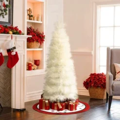 LuxenHome 5Ft Holiday Slim Artificial Pampas Grass Tree In Natural Ivory Beige 14 LuxenHome 5Ft Holiday Slim Artificial Pampas Grass Tree In Natural Ivory Beige -Northlight Shop GUEST a99e4e80 8b93 479d b985 cdd96ee8492d