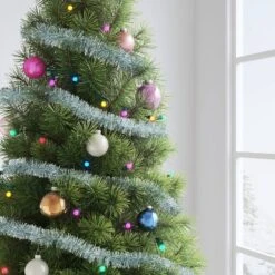 100ct LED Mini Sphere Christmas Orb And Globe String Lights With Green Wire - Wondershop™