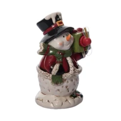 Transpac Dolomite Light Up Snowman With Gift Box And Music - Festive Christmas Decorative Object For Holiday Cheer 9 Transpac Dolomite Light Up Snowman With Gift Box And Music - Festive Christmas Decorative Object For Holiday Cheer -Northlight Shop GUEST aed0ccd6 2fe7 4c6b b600 85139e3e37f9