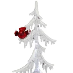 Northlight LED Lighted Acrylic Icicle Tree With Cardinals Christmas Decoration - 14" -Northlight Shop GUEST b074f8e1 fcdc 4abe 88f0 10211ef9170e
