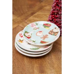 Gallerie II Xmas Cookie Toss & Alphabet Plate Set Of 4 7 Gallerie II Xmas Cookie Toss & Alphabet Plate Set Of 4 -Northlight Shop GUEST b107f3f9 9545 4d50 8c50 48a49ccc2bec