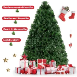 Costway Pre-Lit Fiber Optic Artificial PVC Christmas Tree Tabletop 3Ft -Northlight Shop GUEST b17c5dd9 63b5 4c0e 9374 114a5d363936