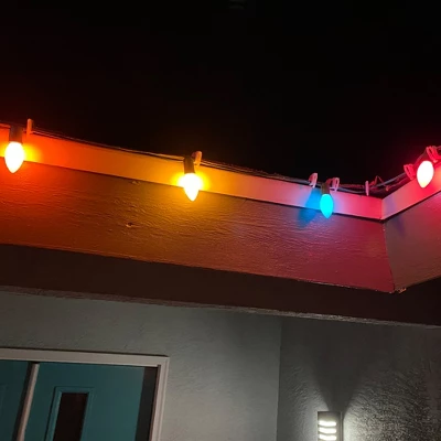 Northlight 25ct C9 Opaque String Lights Multi-Color - 24' Green Wire 3 Northlight 25ct C9 Opaque String Lights Multi-Color - 24' Green Wire