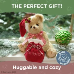 Bearington Jolly Jingles Christmas Bear, 10 Inch Stuffed Christmas Animals, Ideal Christmas Bear Decorations Gift For Toddlers -Northlight Shop GUEST b28f9683 06d9 4cfa b394 ab810424efc3