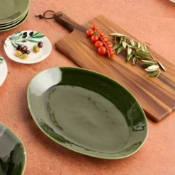 Certified International Oval Platter Verde -Northlight Shop GUEST b48fe1b8 ab20 42f0 a30b ef8c03eab49b