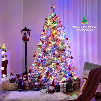 Costway 6/7.5/9 FT Artificial Christmas Tree With 360° Quick Power Connector 598/1086/1714 Pine Needles 3 Costway 6/7.5/9 FT Artificial Christmas Tree With 360° Quick Power Connector 598/1086/1714 Pine Needles