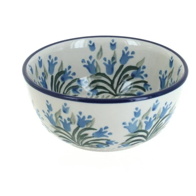 Blue Rose Polish Pottery 17 Ceramika Dessert Bowl 15 Blue Rose Polish Pottery 17 Ceramika Dessert Bowl - Image 13