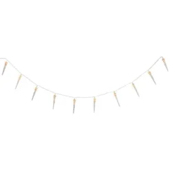 Northlight Icicle String Christmas Light Set - Warm White - 4.5' Clear Wire - 10ct 9 Northlight Icicle String Christmas Light Set - Warm White - 4.5' Clear Wire - 10ct -Northlight Shop GUEST bbe93419 b351 457e b185 8122a195ff3b