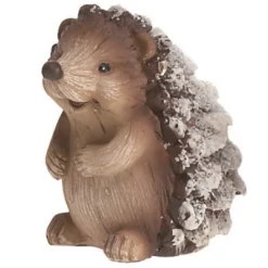 Transpac Small Resin Snow Hedgehog Set Of 4 - Charming Christmas Decorative Objects For Holiday Cheer -Northlight Shop GUEST c314b227 6a68 49f6 a702 df3ac1c20924