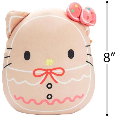 Squishmallows Original 8-Inch Hello Kitty Gingerbread Official Jazwares Plush - Collectible Sanrio Stuffed Animal Toy - Gift For Kids, Girls & Boys 5 Squishmallows Original 8-Inch Hello Kitty Gingerbread Official Jazwares Plush - Collectible Sanrio Stuffed Animal Toy - Gift For Kids, Girls & Boys - Image 3