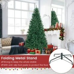 Costway 7.5FT Hinged Christmas Tree Unlit Artificial Xmas Decoration W/ 2254 Branch Tips 18 Costway 7.5FT Hinged Christmas Tree Unlit Artificial Xmas Decoration W/ 2254 Branch Tips -Northlight Shop GUEST c93952cb 2c9e 4c9d 9296 94419192ff36